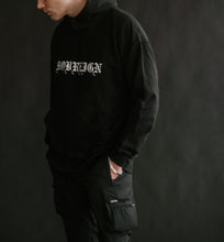 Load image into Gallery viewer, FALLEN FLIGHT 'BOXING' HOODIE - BLACK