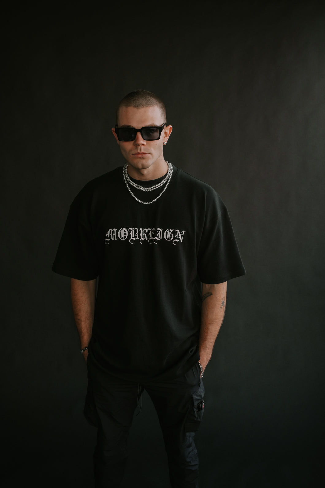 FALLEN FLIGHT T-SHIRT - BLACK