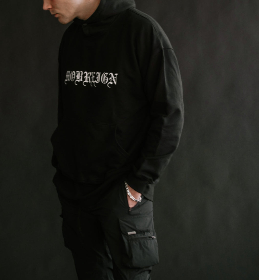 FALLEN FLIGHT 'BOXING' HOODIE - BLACK